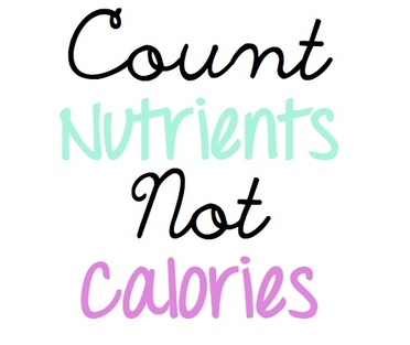 Resultado de imagen de dont count calories